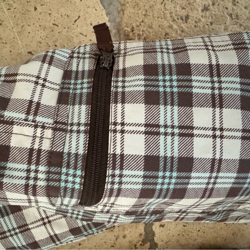 Burton Girls Ski Snowboard Pants Plaid Pattern Cool Xl Hit The Slopes Euc Sweet — image 5 of 8